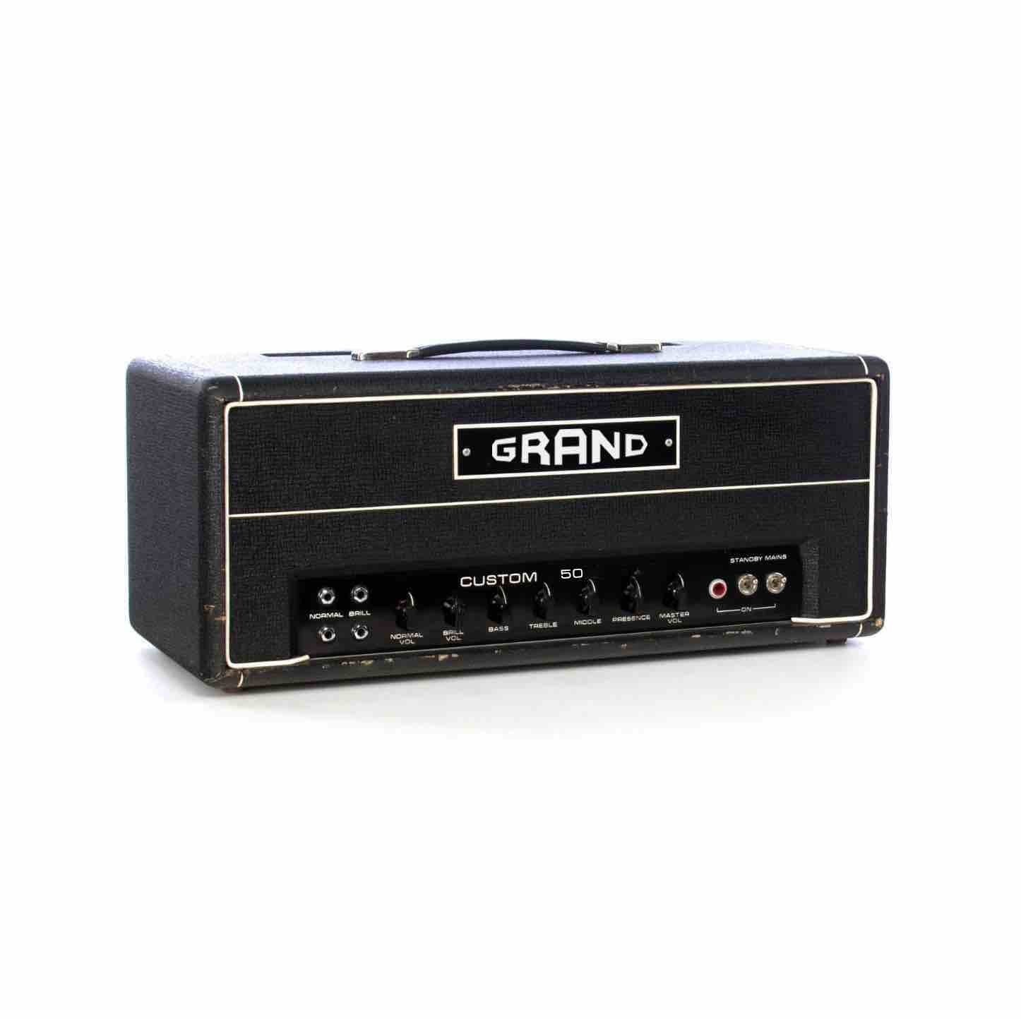 Handwired DR504 Custom 50W Guitar Amplifier Head with 2 X EL34 Output Valves in Power Stage and 4 X ECC83 Pre-amp Valve