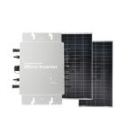 Silver Waterproof Solar Panel 1200w Micro Photovoltaic Inverter