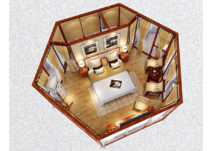 One Bedroom Five Star Hotel PTFE Accommodation Tent
