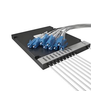 Quality 8 Channels Fiber Optic MUX DWDM DEMUX ABS Box Customizable Wavelengths Tailored wholesale