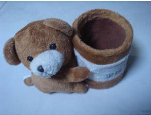 Quality Stufffed Plush Stationery Pen Vase Bear wholesale