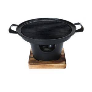 Quality Tabletop Alcohol Stove Yakiniku Yakitori Aluminum Non Stick Smokeless Mini Portable Bbq Grill wholesale