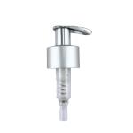 Luxury Aluminum Silver Lotion Pump Matte Plastic Lotion Treatment Cream