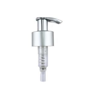 Quality Luxury Aluminum Silver Lotion Pump Matte Plastic Lotion Treatment Cream wholesale