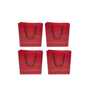 Quality Lightweight Custom Paper Shopping Bags Eco-Friendly Customized Size For Gift wholesale