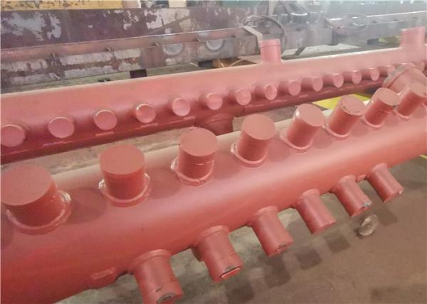 High Performance Carbon Steel Boiler Manifold Headers For Central Air Conditione