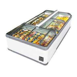 Quality Plug-In Glass Top Ice Cream Chest Freezer With Digital Thermostat wholesale