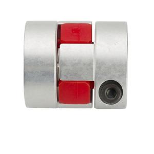 Quality Curved Aluminum Flexible Coupling CNC Flange Jaw Servo Motor Shaft Couplings wholesale