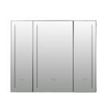 Modern Italian Bathroom Wall Cabinet Import LED Mirror Bathroom Vanity Cabinet