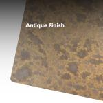 Custom Texture Antique Copper/Brass/Bronze Retro Art Design Antique Stainless
