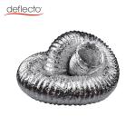 Double Layer Flexible Aluminum Air Duct / 6 Inch Flexible Duct Hose 25 Ft Air