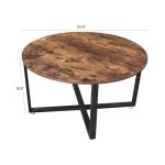 Round Coffee Table For Sale, Industrial Coffee Table, Living Room Furniture,