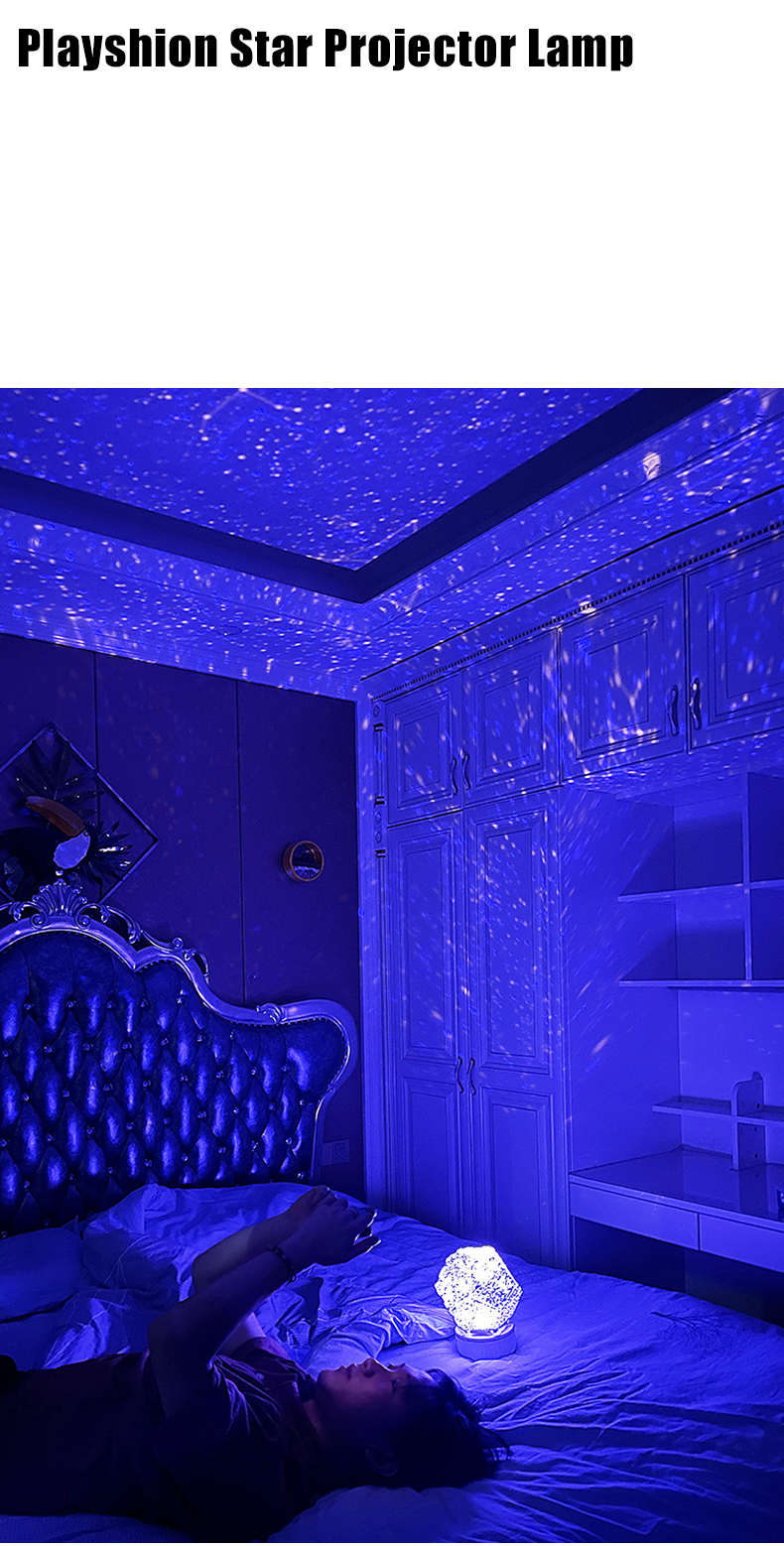 Planetarium Night Light projector Star Sky Lamp Home Decor DIY Constellations Playshion Stars Plus Projector Lamp