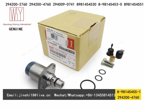 ISUZU Genuine SCV Overhaul Kit 294200-2760, 294200-4760, 294009-0741 for