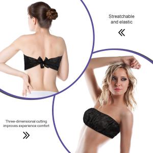 Quality Disposable Vacation Bra Strapless Underwear Individually Wrapped General Size for Beauty Salon, SPA, Spray Tanning wholesale