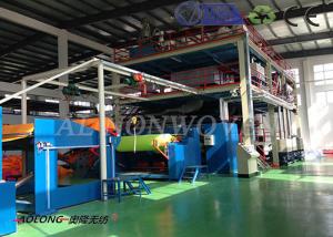Quality Polypropylene Spun Bonded Non Woven Fabric Making Machine With Double Beams wholesale
