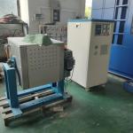 160KW Medium Frequency Induction Furnace 100kg Iron Melting Induction Furnace
