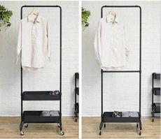 Quality Mobile 61.5cm Length 45kg Bearing Steel Clothes Rack wholesale