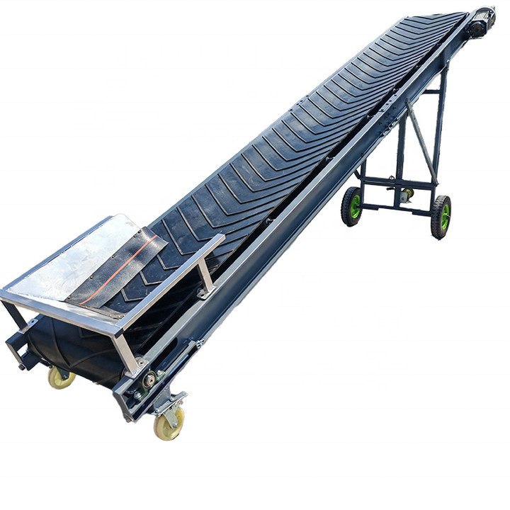 High Angle Conveying EP100/EP150/EP200 Inclined Conveyor Belts With Low Energy Consumption