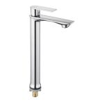 Zinc Stylish Vessel Bathroom Single Cold Water Basin Taps In Chrome