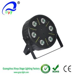 Quality 6PCS 12W + Strobe + RG Laser LED Par Stage Light wholesale