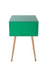 Green Mirror 15.75inch height Coffee Bedside Table Nightstand