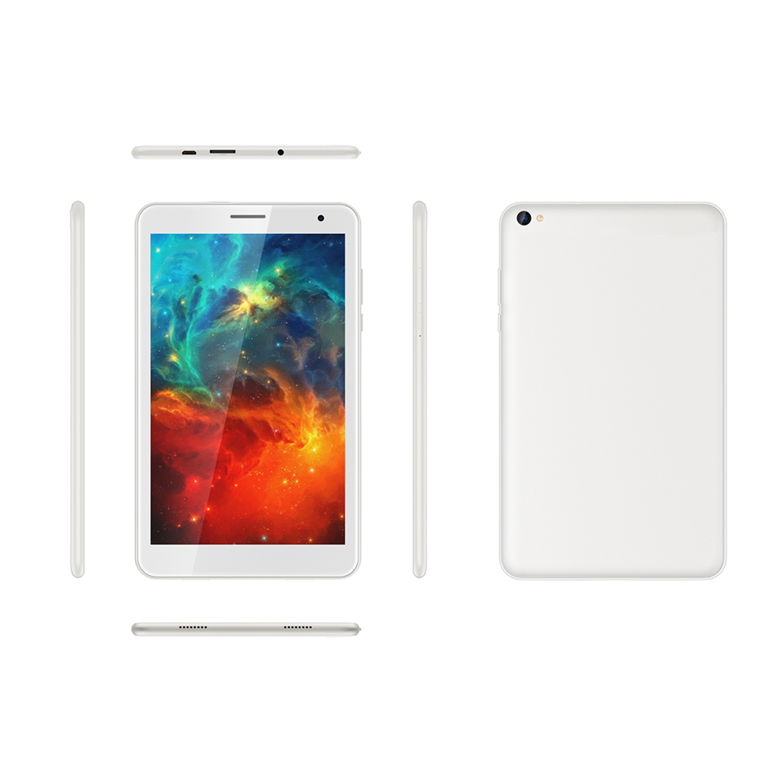 7 Inch Plastic Portable Tablet PC IPS 1024*600 Display Android 12.0 GO 2500mah Battery