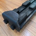 700mm Pitch Clip On Excavator Rubber Pads For Komatsu