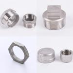 Standard 2 Inch Female Connection Stainless Steel Round Cap for Pipe End Fitting