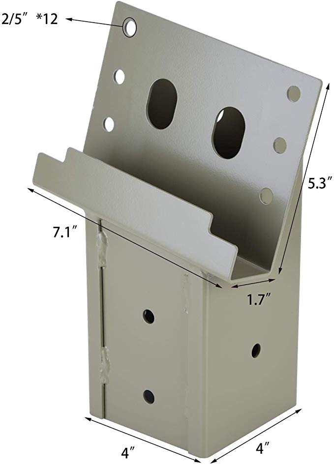Deep Deer Stand Hunting Blinds Shooting Shack Outdoor 4x4 Compound Angle Brackets Nonstandard