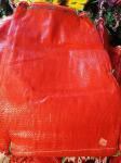 PP Drawstring Mesh Netting Bags Vegetables Packing Onion Potatoes