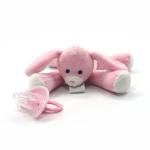Cotton Holder Non Latex BPA Silicone Baby Pacifier Animal Shape