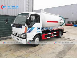 Quality Left Hand Drive ISUZU 6CBM Sewer Vacuum Truck wholesale
