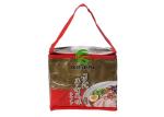Insulation Film Heavy Duty Lunch Box Cooler , Thermal Heated Food Delivery Bags