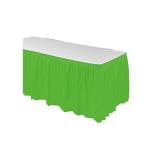 Water Repellent Plastic Table Skirts For Corporate / Community Events