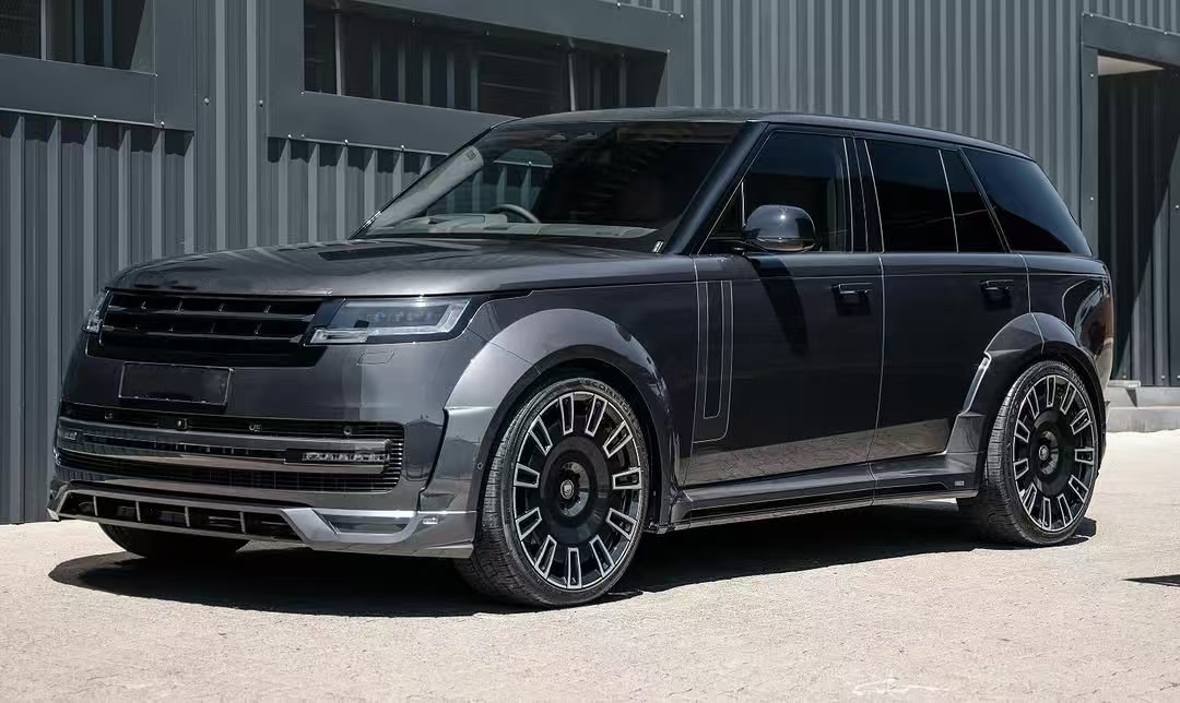 Carbon Fiber Land Rover Body Kit LM Style Universal Rear Bumper Lip Diffuser Spoiler