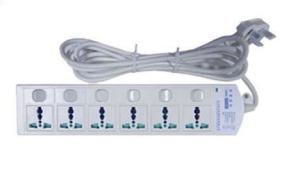 Quality Home Use Lightning Grounding System 6 Outlet Power Strip 10KA 275V wholesale