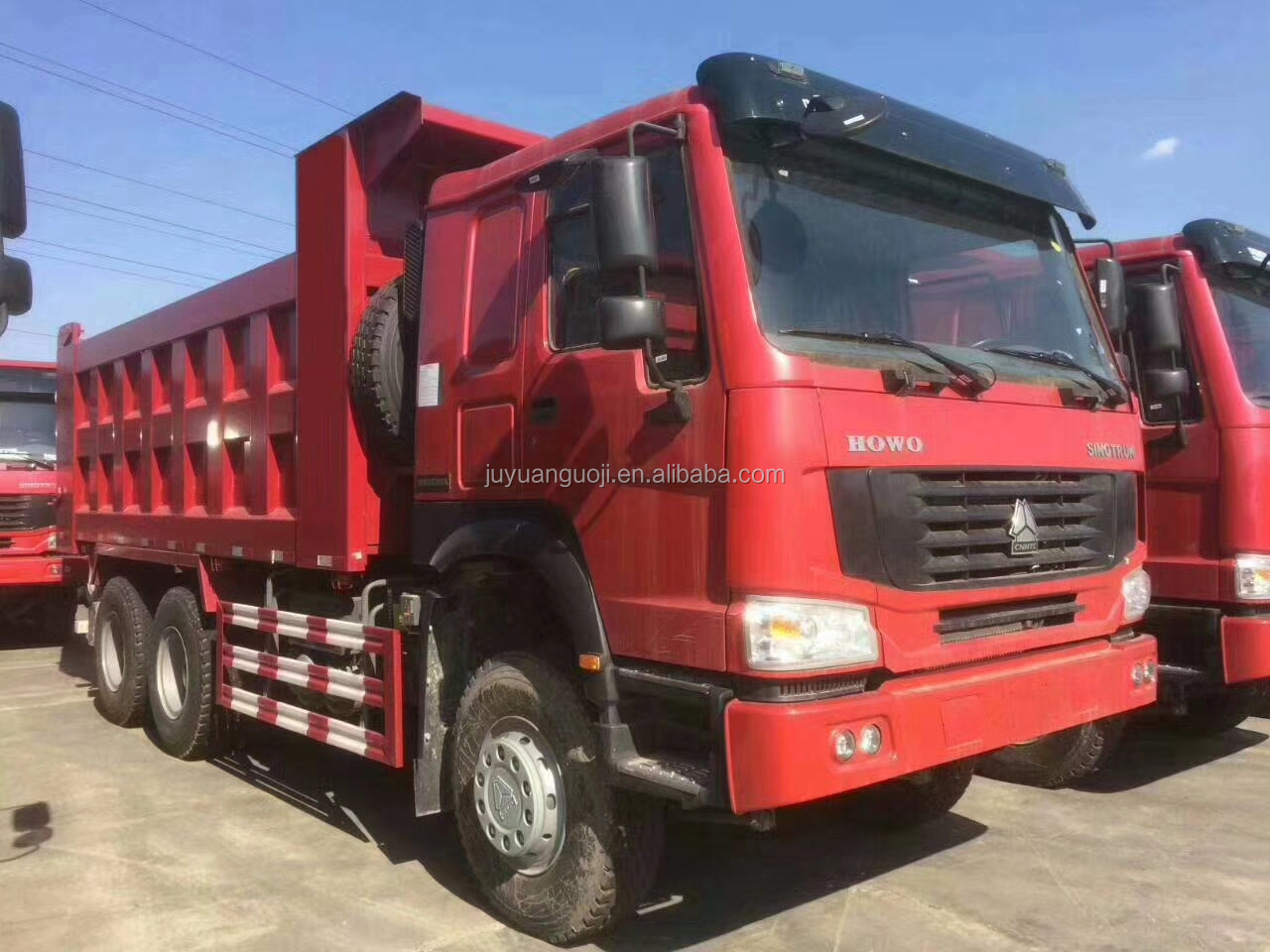 Manual Transmission 60 Cubic Meter Tipper Trailer 40 Ton Sand Tipper Trucks Logo Printing