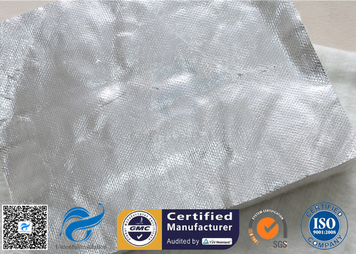 Fiberglass Needle Mat Heat Insulation Car Muffler 25MM White E Glass Fibre Felt