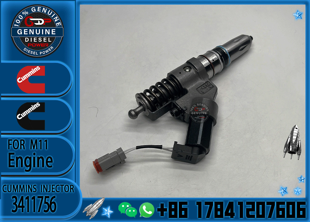 Fuel Injector 4902921 4088384 3411756 3411753 for Cummins ISM11 QSM11