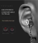 Fashion Wired Earbud Ear Earphone For Iphone Mobile Phone In-ear Headphone With