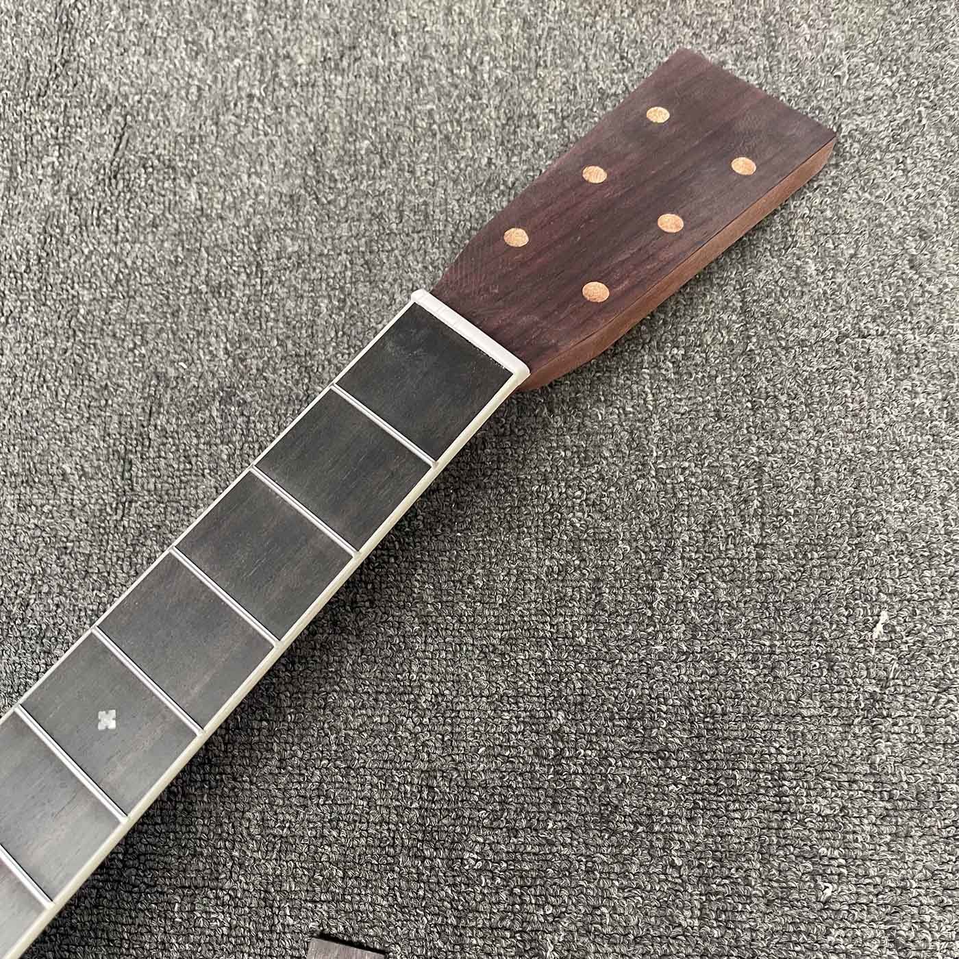 Custom 40 inch OM45 body DIY KIT Acoustic Guitar with Herringbone Binding no Painting