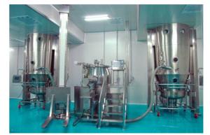 Quality Wheat Starch Coffee Granule 200Kg/Batch Fluid Bed Dryer wholesale