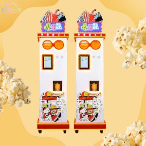 Quality Commercial Popcorn Vending Machine Coin Operated For Amusement Park wholesale