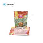 Stand Up Food Packaging Bags Reusable Laminated Plastic Zipper Lock Gravure
