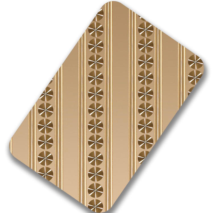 201 304 430 316 ASTM SUS Stainless Steel Sheet Surface 3D Laser For Ceiling Decoration