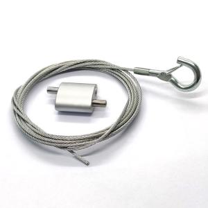Quality Hanging Wire Systems Looping Gripper Kit Suspension Cable With A Snap Hook For Hanging wholesale