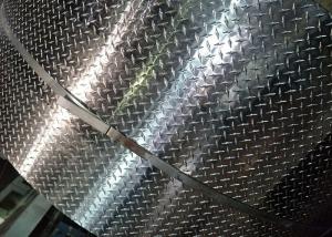 Alloy 5052 Aluminum Sheet , Mill Finish Aluminum Tread Plate Anti Skid