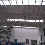 Large Industrial Ceiling Fan Aluminum Fan Diameter Size from 7.3 to 2.4 Meters