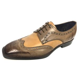 Quality Mens double monk dress shoes brogue detailing in waxy leather finishing wholesale